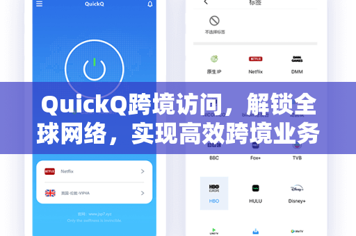 QuickQ跨境访问，解锁全球网络，实现高效跨境业务与自由信息获取-第1张图片-QuickQ安全版下载 - 公共Wi-Fi防追踪 | 零日志政策