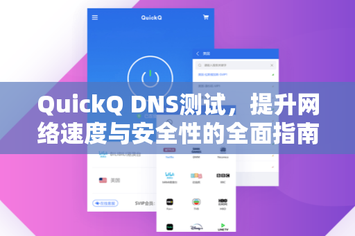 QuickQ DNS测试，提升网络速度与安全性的全面指南