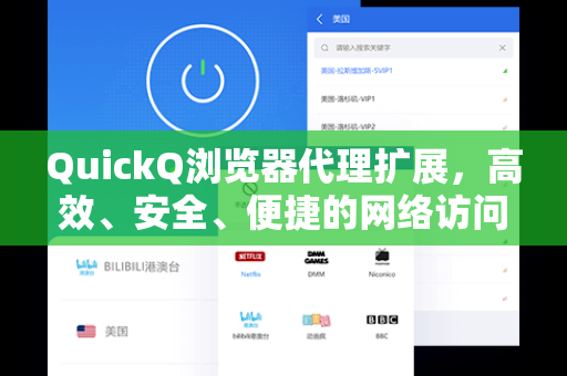 QuickQ浏览器代理扩展，高效、安全、便捷的网络访问利器