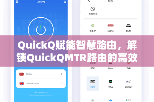 QuickQ赋能智慧路由，解锁QuickQMTR路由的高效传输新境界