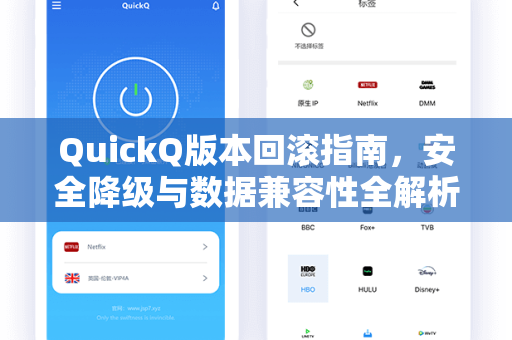 QuickQ版本回滚指南，安全降级与数据兼容性全解析