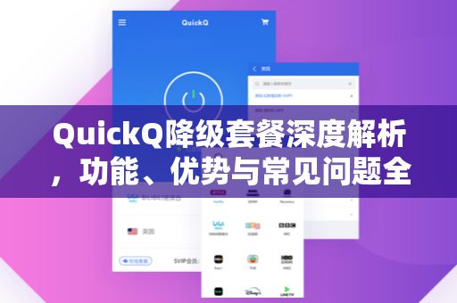 QuickQ降级套餐深度解析，功能、优势与常见问题全指南